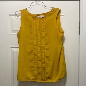 LOFT womens sleeveless blouse